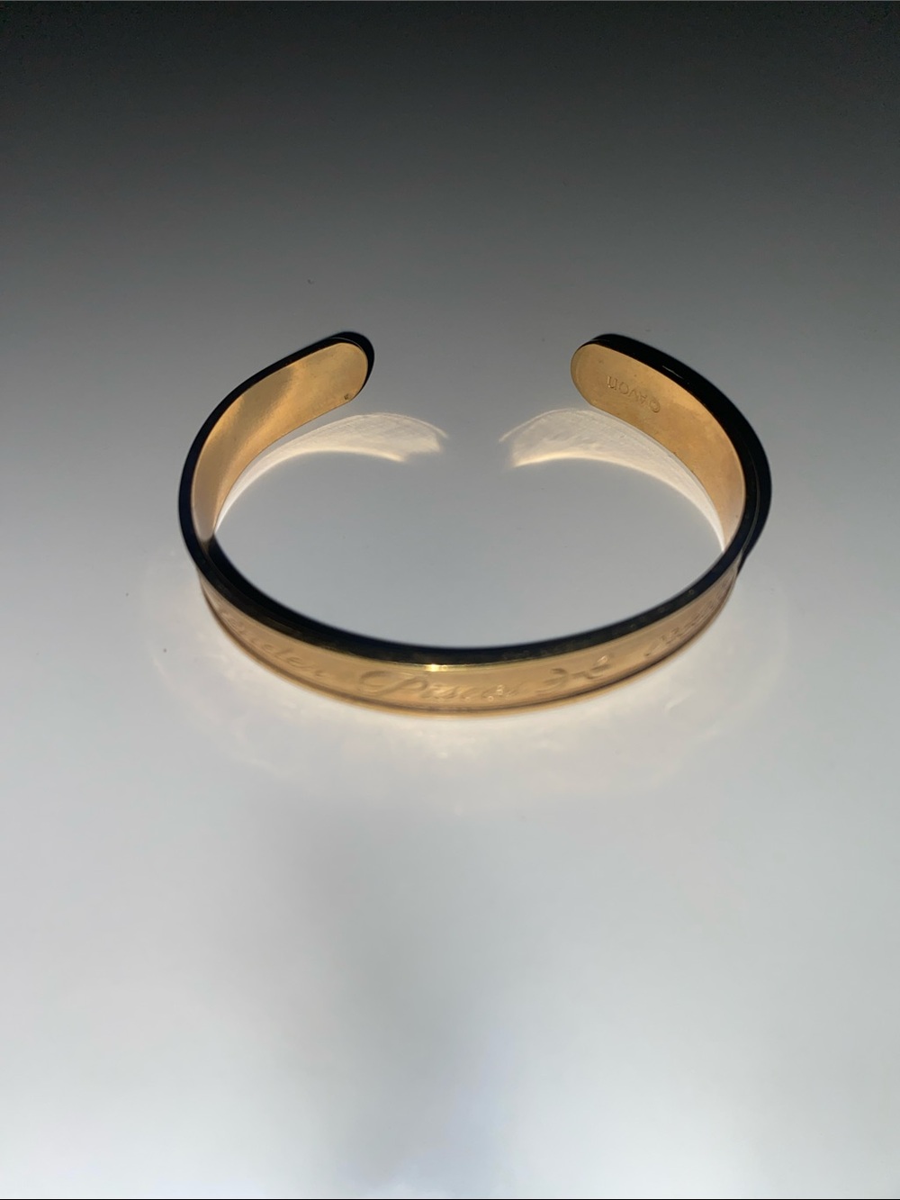 Pisces ♓️ Gold-Tone Open Cuff Bracelet -